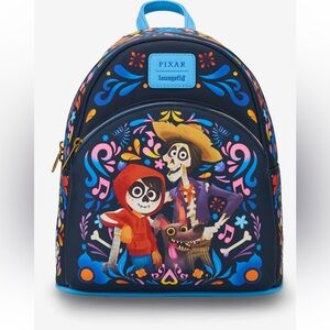 Disney Pixar Loungefly coco trio art mini backpack